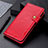 Coque Portefeuille Livre Cuir Etui Clapet L04 pour Realme Q2 Pro 5G Rouge