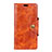 Coque Portefeuille Livre Cuir Etui Clapet L05 pour Asus Zenfone 5 ZS620KL Orange