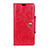 Coque Portefeuille Livre Cuir Etui Clapet L05 pour Asus Zenfone 5 ZS620KL Rouge