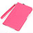 Coque Portefeuille Livre Cuir Etui Clapet L05 pour Huawei MatePad 10.4 Rose Rouge