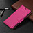 Coque Portefeuille Livre Cuir Etui Clapet L05 pour Nokia 5.3 Rose Rouge