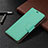 Coque Portefeuille Livre Cuir Etui Clapet L05 pour Nokia 5.3 Vert