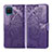 Coque Portefeuille Livre Cuir Etui Clapet L05 pour Samsung Galaxy M12 Violet