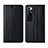 Coque Portefeuille Livre Cuir Etui Clapet L05 pour Xiaomi Mi 10 Ultra Noir