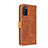 Coque Portefeuille Livre Cuir Etui Clapet L05Z pour Samsung Galaxy A02s Marron