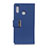 Coque Portefeuille Livre Cuir Etui Clapet L06 pour Asus Zenfone 5 ZE620KL Bleu