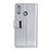 Coque Portefeuille Livre Cuir Etui Clapet L06 pour Asus Zenfone Max ZB555KL Argent