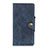 Coque Portefeuille Livre Cuir Etui Clapet L06 pour OnePlus 8T 5G Bleu Petit