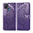 Coque Portefeuille Livre Cuir Etui Clapet L06 pour Oppo A15 Violet