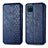Coque Portefeuille Livre Cuir Etui Clapet L06 pour Samsung Galaxy A12 Bleu