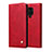 Coque Portefeuille Livre Cuir Etui Clapet L06 pour Xiaomi Poco M2 Pro Rouge