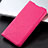 Coque Portefeuille Livre Cuir Etui Clapet L06 pour Xiaomi Poco X2 Rose Rouge
