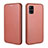 Coque Portefeuille Livre Cuir Etui Clapet L06Z pour Samsung Galaxy M40S Marron