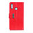 Coque Portefeuille Livre Cuir Etui Clapet L07 pour Asus Zenfone 5 ZE620KL Rouge