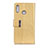 Coque Portefeuille Livre Cuir Etui Clapet L07 pour Asus Zenfone 5 ZS620KL Or