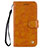 Coque Portefeuille Livre Cuir Etui Clapet L07 pour Huawei Nova 3e Orange
