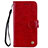 Coque Portefeuille Livre Cuir Etui Clapet L07 pour Huawei Nova 3e Rouge