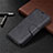 Coque Portefeuille Livre Cuir Etui Clapet L07 pour Huawei P Smart (2020) Noir