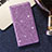 Coque Portefeuille Livre Cuir Etui Clapet L07 pour Samsung Galaxy S20 5G Violet