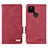 Coque Portefeuille Livre Cuir Etui Clapet L07Z pour Google Pixel 5 XL 5G Rouge