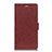 Coque Portefeuille Livre Cuir Etui Clapet L08 pour Asus Zenfone 5 ZS620KL Vin Rouge