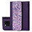 Coque Portefeuille Livre Cuir Etui Clapet L08 pour Huawei Mate 20 Pro Violet