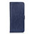 Coque Portefeuille Livre Cuir Etui Clapet L08 pour Huawei Nova 8 SE 5G Bleu