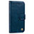 Coque Portefeuille Livre Cuir Etui Clapet L08 pour Huawei P20 Pro Bleu