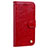 Coque Portefeuille Livre Cuir Etui Clapet L08 pour Huawei P20 Pro Rouge