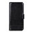 Coque Portefeuille Livre Cuir Etui Clapet L08 pour Huawei Y6p Noir