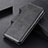 Coque Portefeuille Livre Cuir Etui Clapet L08 pour Motorola Moto Edge Noir