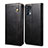 Coque Portefeuille Livre Cuir Etui Clapet L08 pour Oppo Reno5 5G Noir