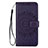 Coque Portefeuille Livre Cuir Etui Clapet L08 pour Samsung Galaxy S20 Plus 5G Violet