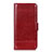 Coque Portefeuille Livre Cuir Etui Clapet L09 pour Huawei P smart S Rouge
