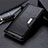 Coque Portefeuille Livre Cuir Etui Clapet L09 pour Huawei P40 Lite Noir