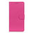 Coque Portefeuille Livre Cuir Etui Clapet L09 pour Motorola Moto Edge Rose Rouge