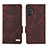 Coque Portefeuille Livre Cuir Etui Clapet L09Z pour Samsung Galaxy M32 5G Marron Petit