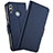 Coque Portefeuille Livre Cuir Etui Clapet L10 pour Huawei Honor 10 Lite Bleu