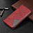 Coque Portefeuille Livre Cuir Etui Clapet L10 pour Huawei Y6p Rouge