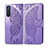 Coque Portefeuille Livre Cuir Etui Clapet L10 pour Sony Xperia 5 II Violet Clair