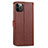 Coque Portefeuille Livre Cuir Etui Clapet L11 pour Apple iPhone 12 Pro Max Petit