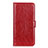 Coque Portefeuille Livre Cuir Etui Clapet L11 pour Huawei Enjoy 10S Rouge