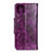 Coque Portefeuille Livre Cuir Etui Clapet L11 pour Huawei Honor 30S Violet