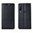Coque Portefeuille Livre Cuir Etui Clapet L12 pour Huawei P40 Lite E Noir