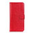 Coque Portefeuille Livre Cuir Etui Clapet L12 pour OnePlus Nord Rouge