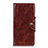 Coque Portefeuille Livre Cuir Etui Clapet L19 pour Realme V5 5G Marron