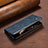 Coque Portefeuille Livre Cuir Etui Clapet L23 pour Apple iPhone 14 Bleu