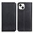 Coque Portefeuille Livre Cuir Etui Clapet L25 pour Apple iPhone 13 Mini Noir