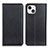 Coque Portefeuille Livre Cuir Etui Clapet L25 pour Apple iPhone 14 Noir
