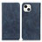 Coque Portefeuille Livre Cuir Etui Clapet L26 pour Apple iPhone 14 Bleu